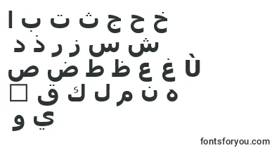 TahomaBold font – arabic Fonts